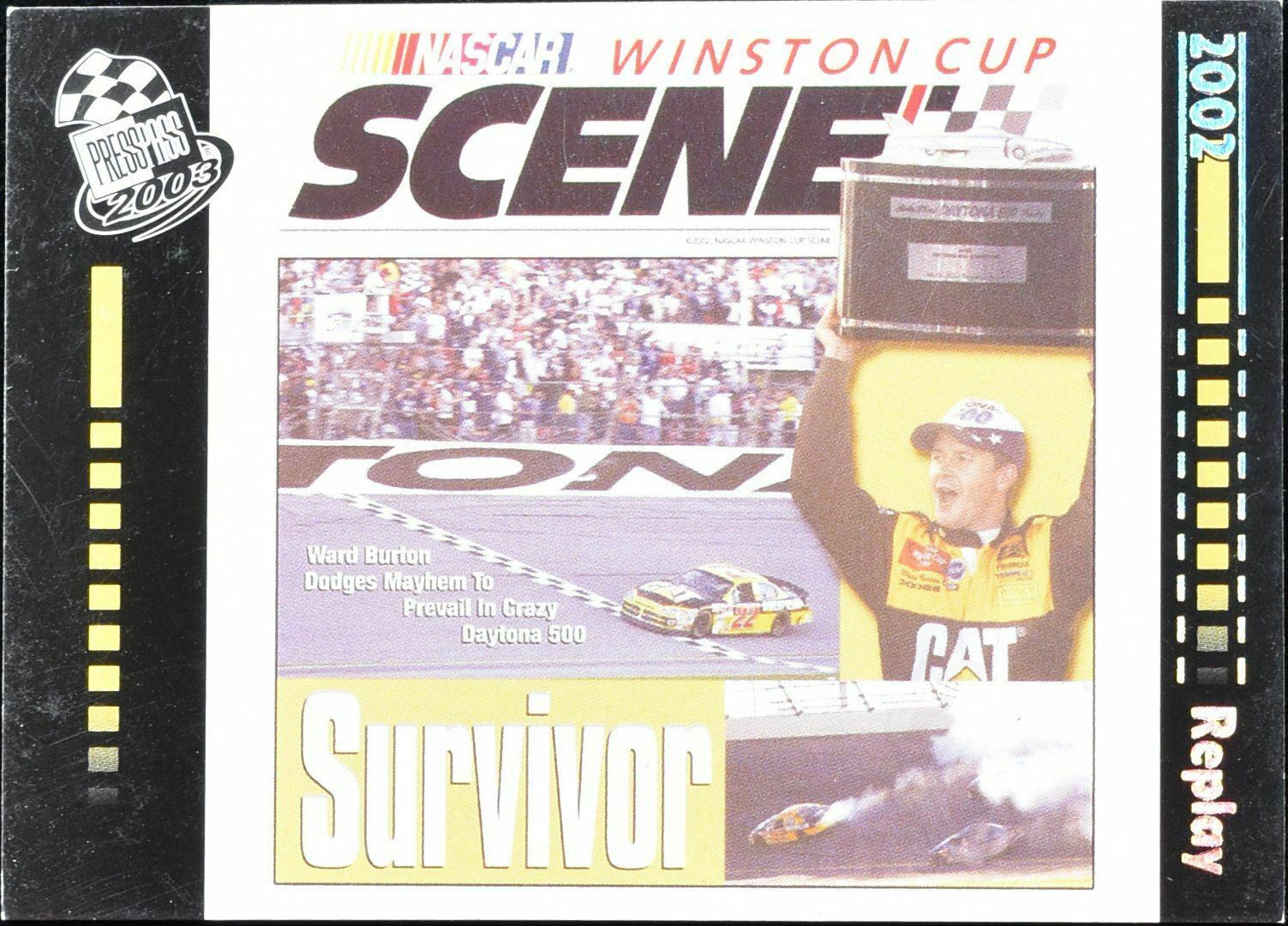 Ward Burton P73 Nascar Winston Cup Scene Eclipse 2003 Press Pass