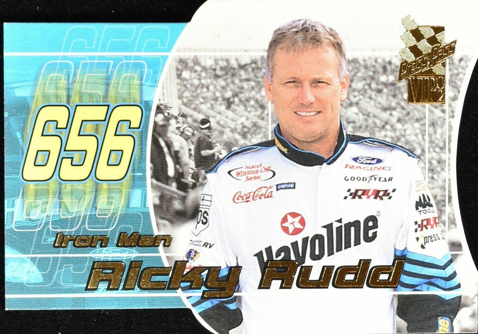 Ricky Rudd nascar Racing Card 656 Press pass MS 24/24