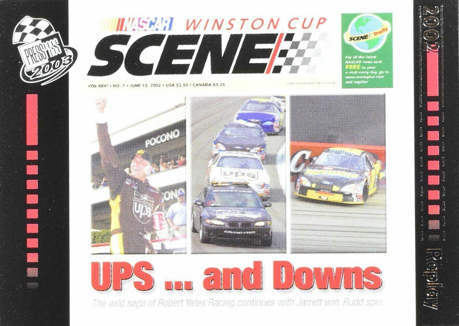 Dale Jarrett No. 80 Nascar Winston Cup Scene Eclipse 2003 Press Pass