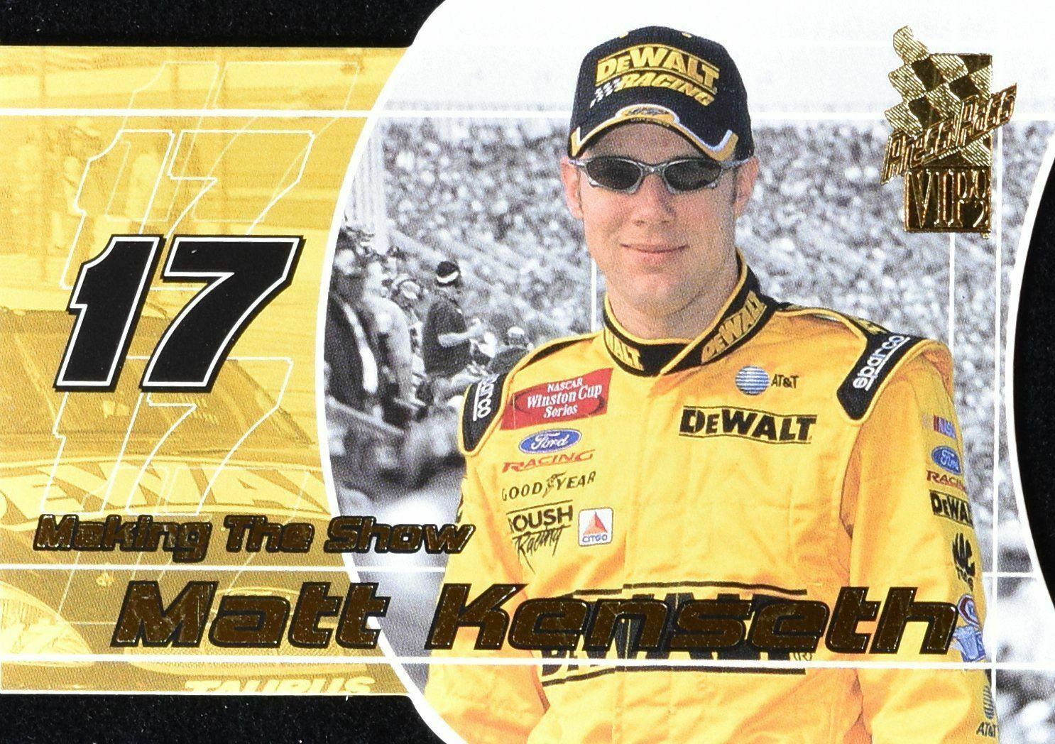 Matt Kenseth Press Pass VIP MS 8 / 24 Nascar Racing Card