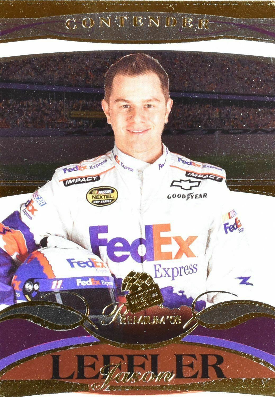 Jason Leffler Contender No. 16 Press Pass Nascar Racing Card