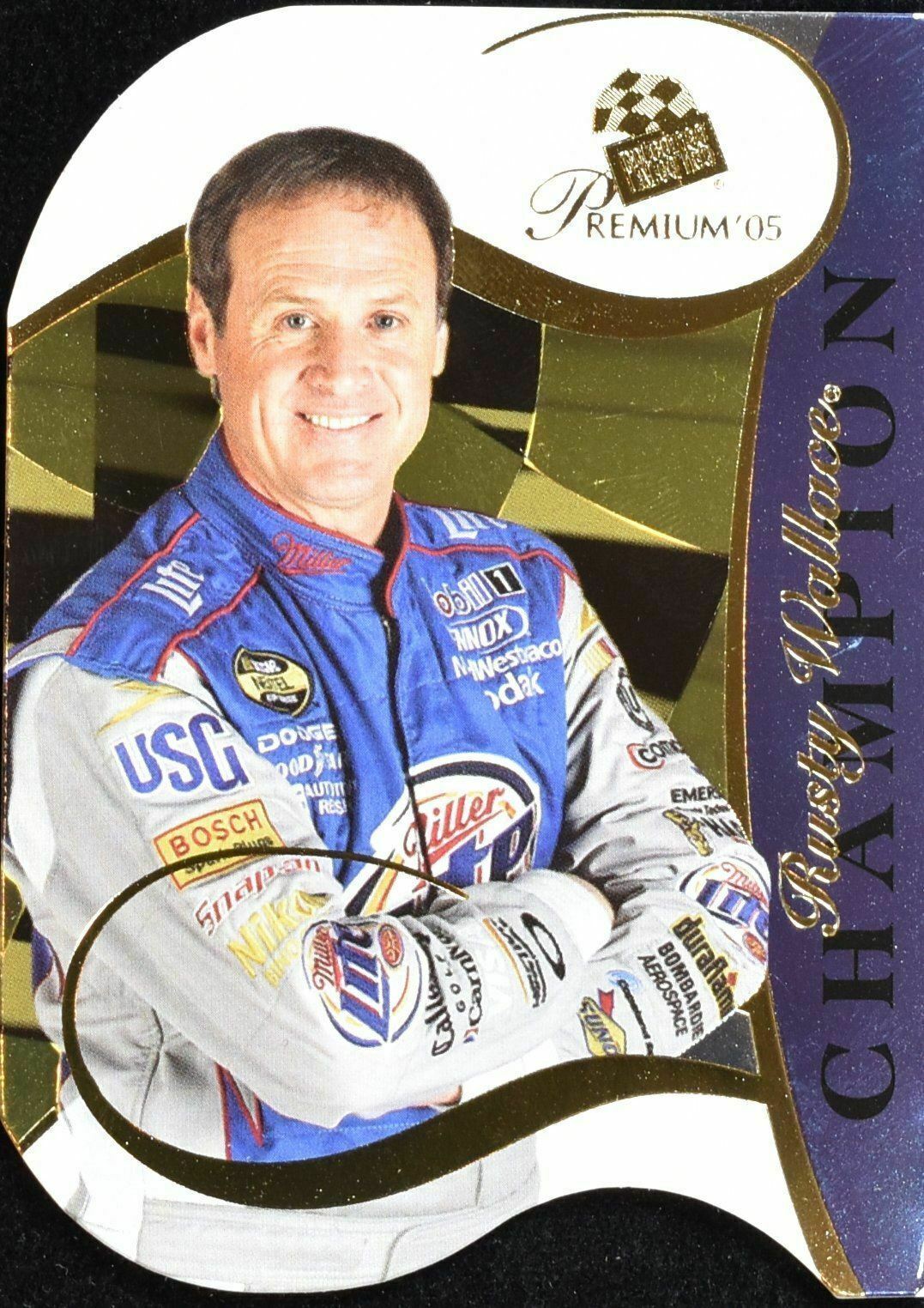 Rusty Wallace No. 52 Press Pass 2005 Nascar Card