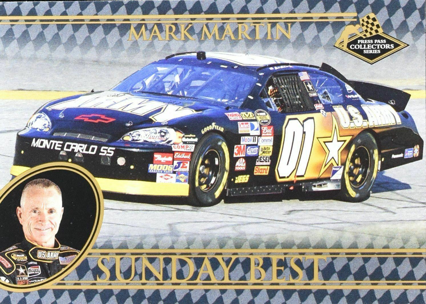 Mark Martin CB 16 / 25 Press Pass Collectors series 2007