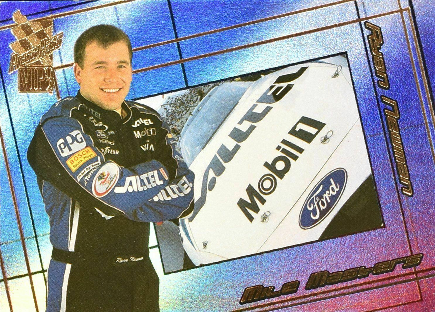 Ryan Newman Press Pass nascar Racing MM 7/12 Press Pass 2002