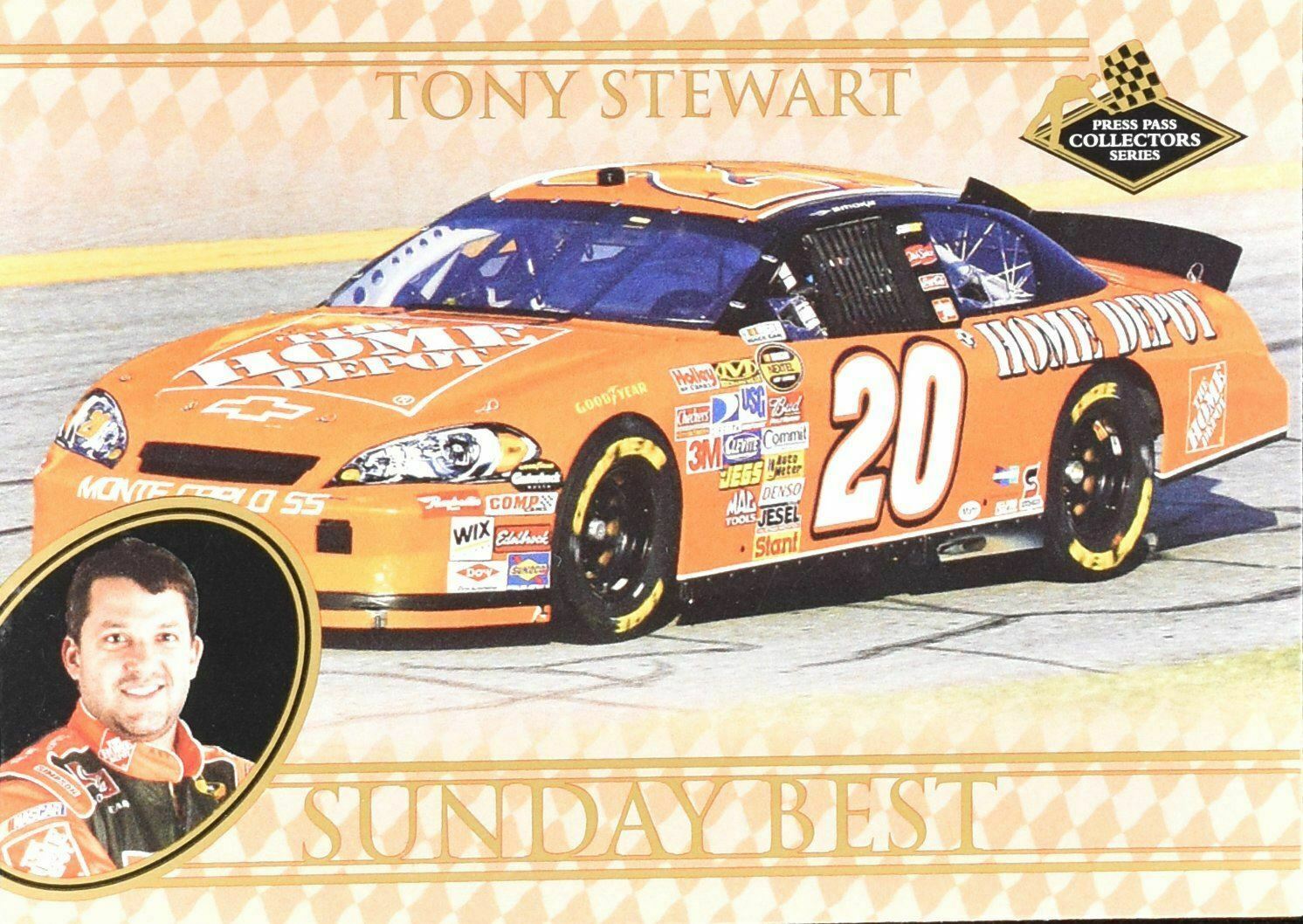 Tony Stewart CB 21 / 25 Press Pass Collectors series 2007