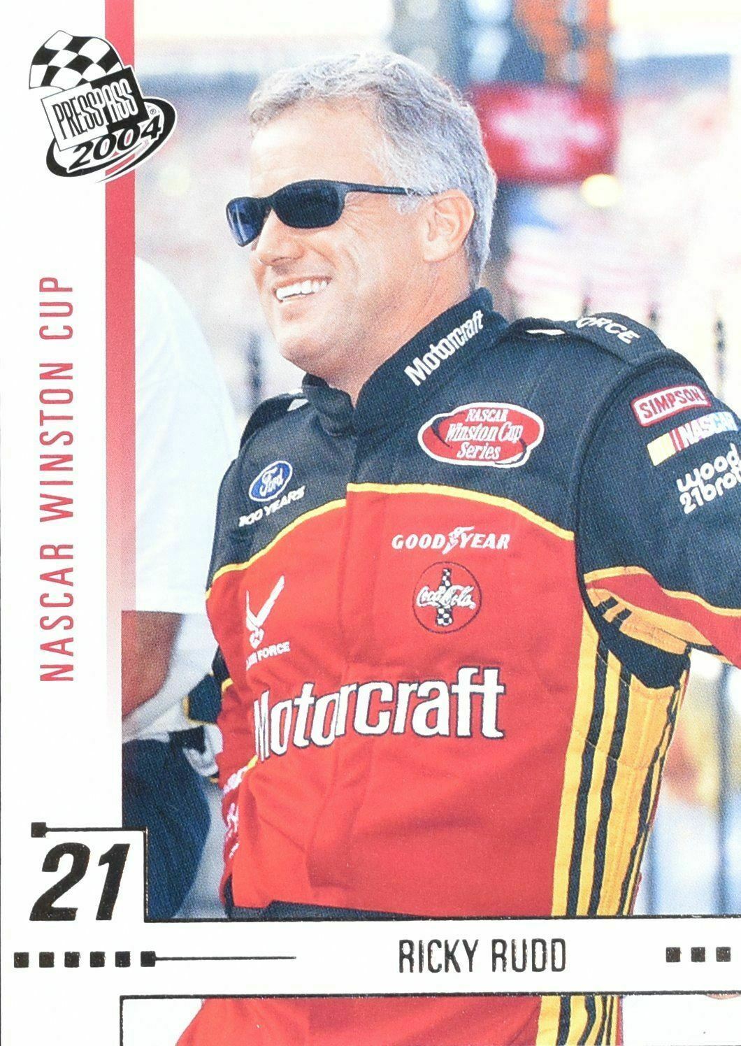 Ricky Rudd No. 27 Press Pass 2003 Nascar Racing Card