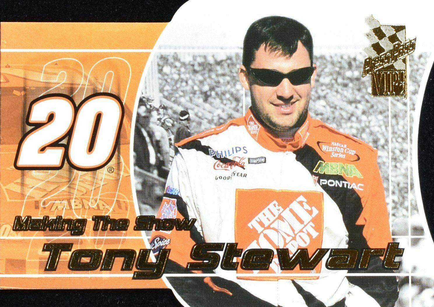 Tony Stewart Press Pass VIP MS 11/24 Nascar Racing Card