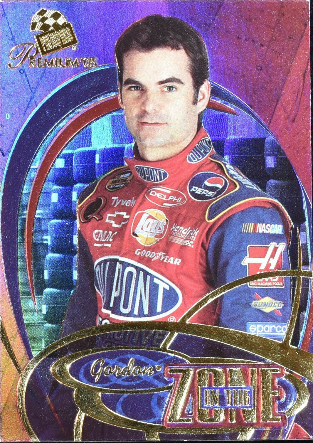 Jeff Gordon In The Zone Premium 2005 Nascar Racing Card IZ 9 /12