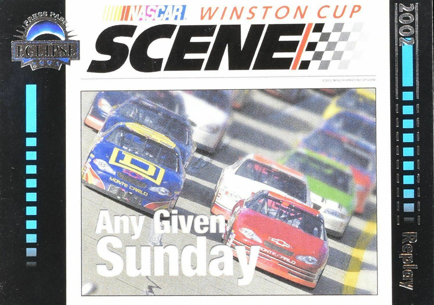 Talladga No. 40 Nascar Winston Cup Scene Eclipse 2003 Press Pass