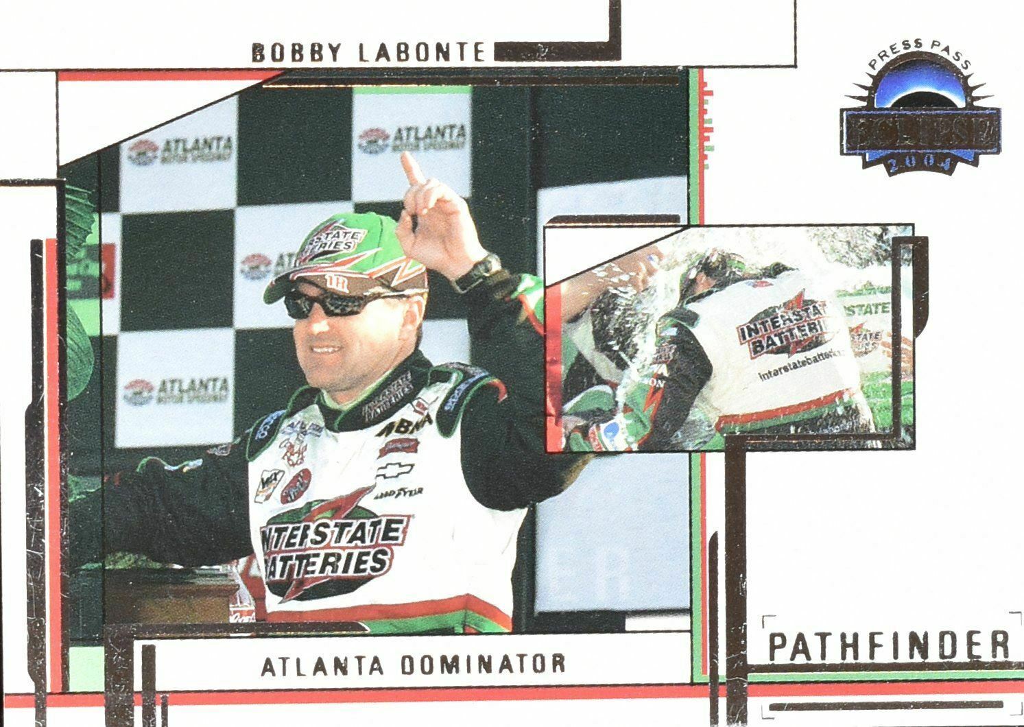 Bobby Labonte Eclipse 2004 Nascar Racing Card No. 55 Press Pass