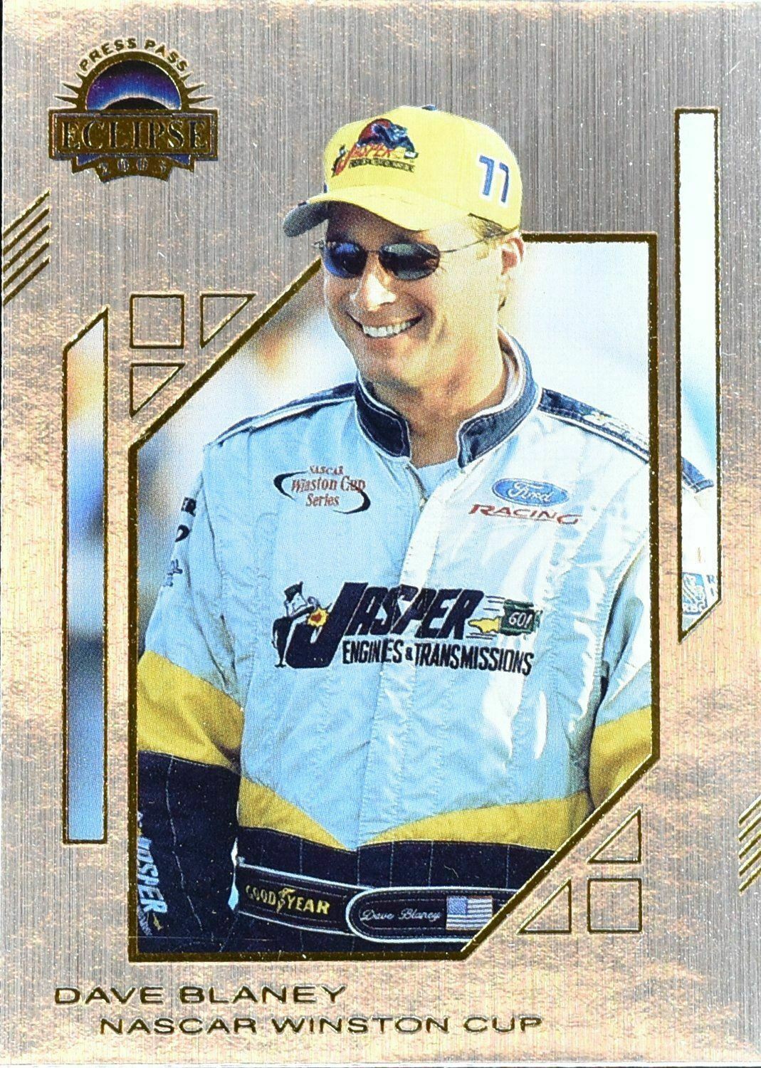 Dave Blaney P18  Press Pass nascar Racing Card 2003