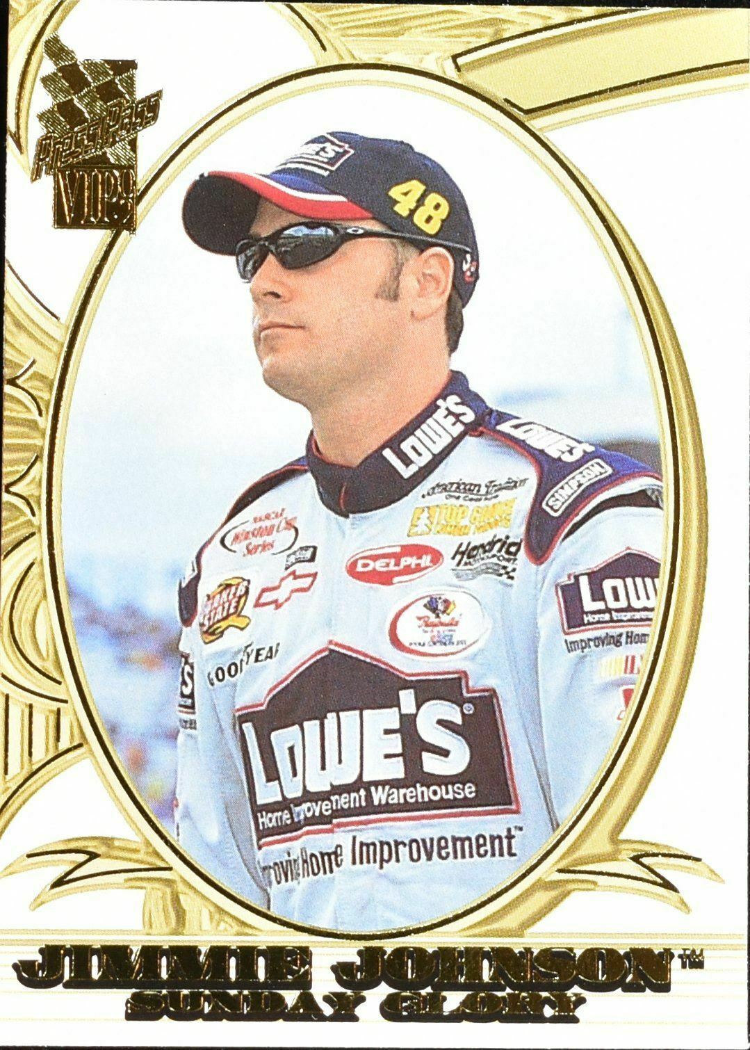 Jimmie Johnson Sunday Glory Press Pass No. 23 2002 Nascar Racing