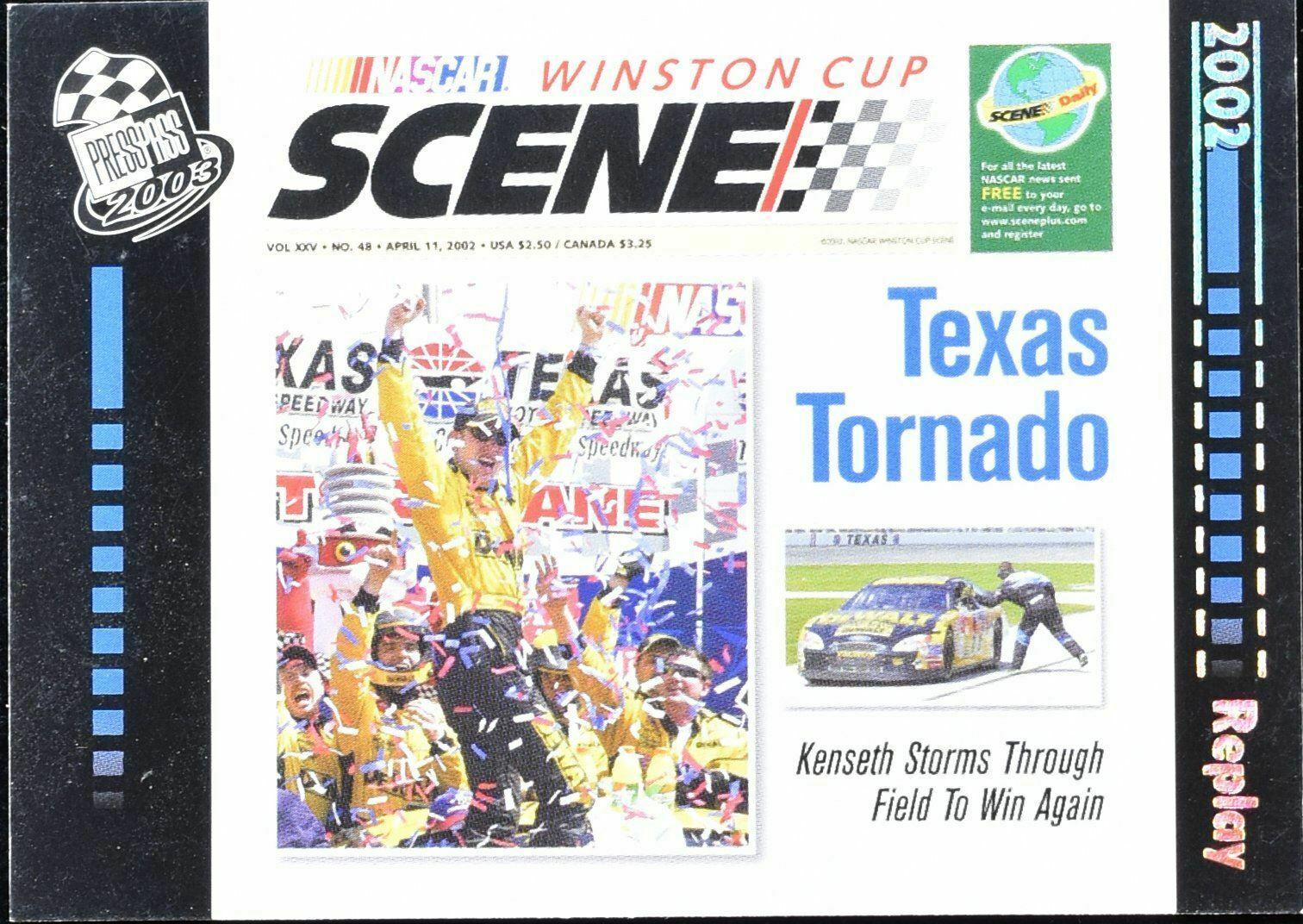 Matt Kenseth No. P76 Nascar Winston Cup Scene Eclipse 2003 Press Pass