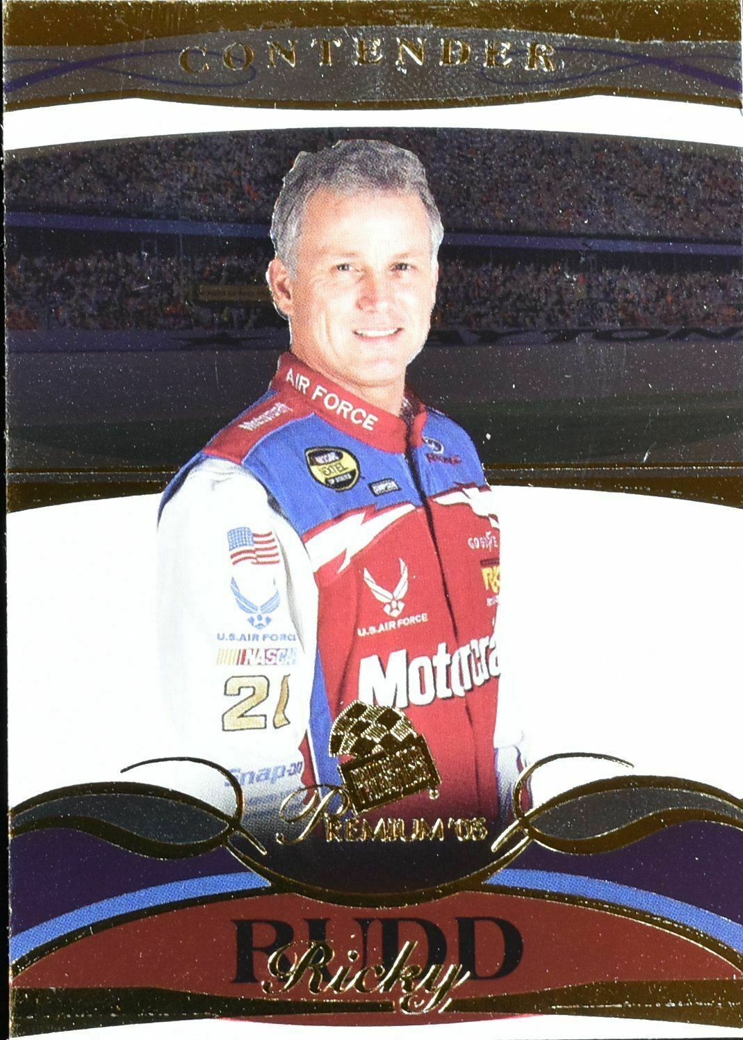 Ricky Rudd No. 27 Nascar Racing Card Press Pass 2005