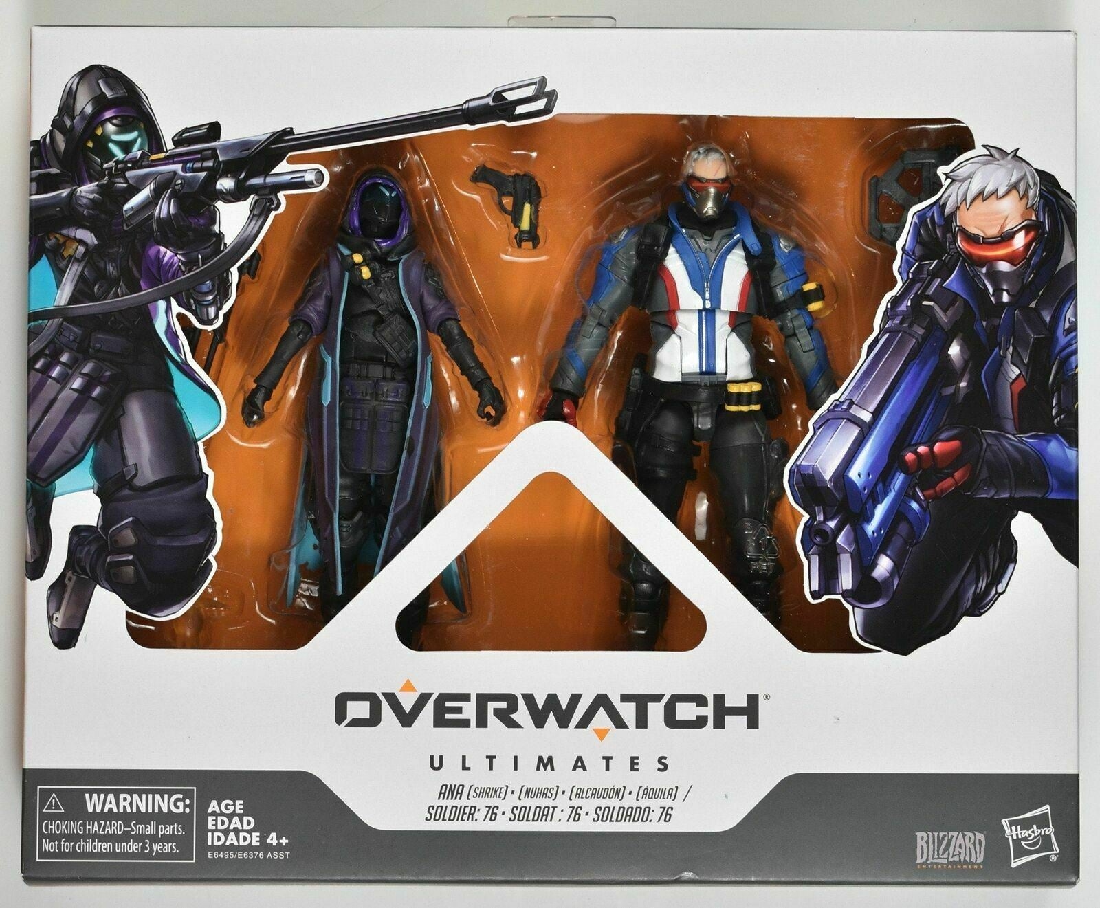 Overwatch Ultimates Action Figure Ana Shrike Alcaudon Soldier 76