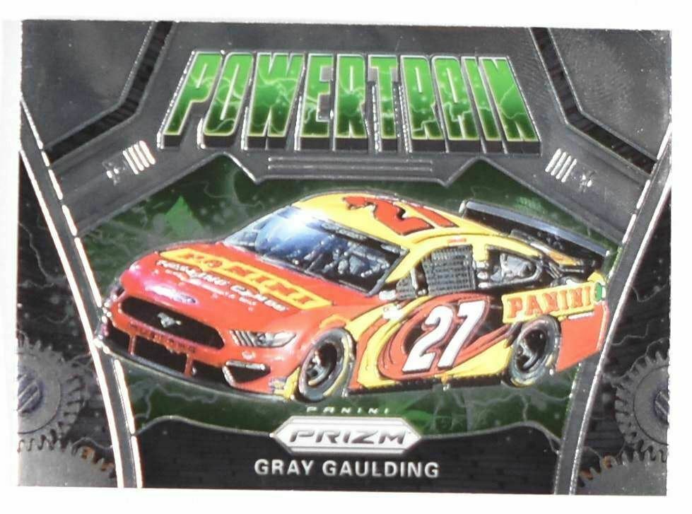 Panini Prizm 2020 Nascar Racing Card Power Train No.86 Gray Gaulding