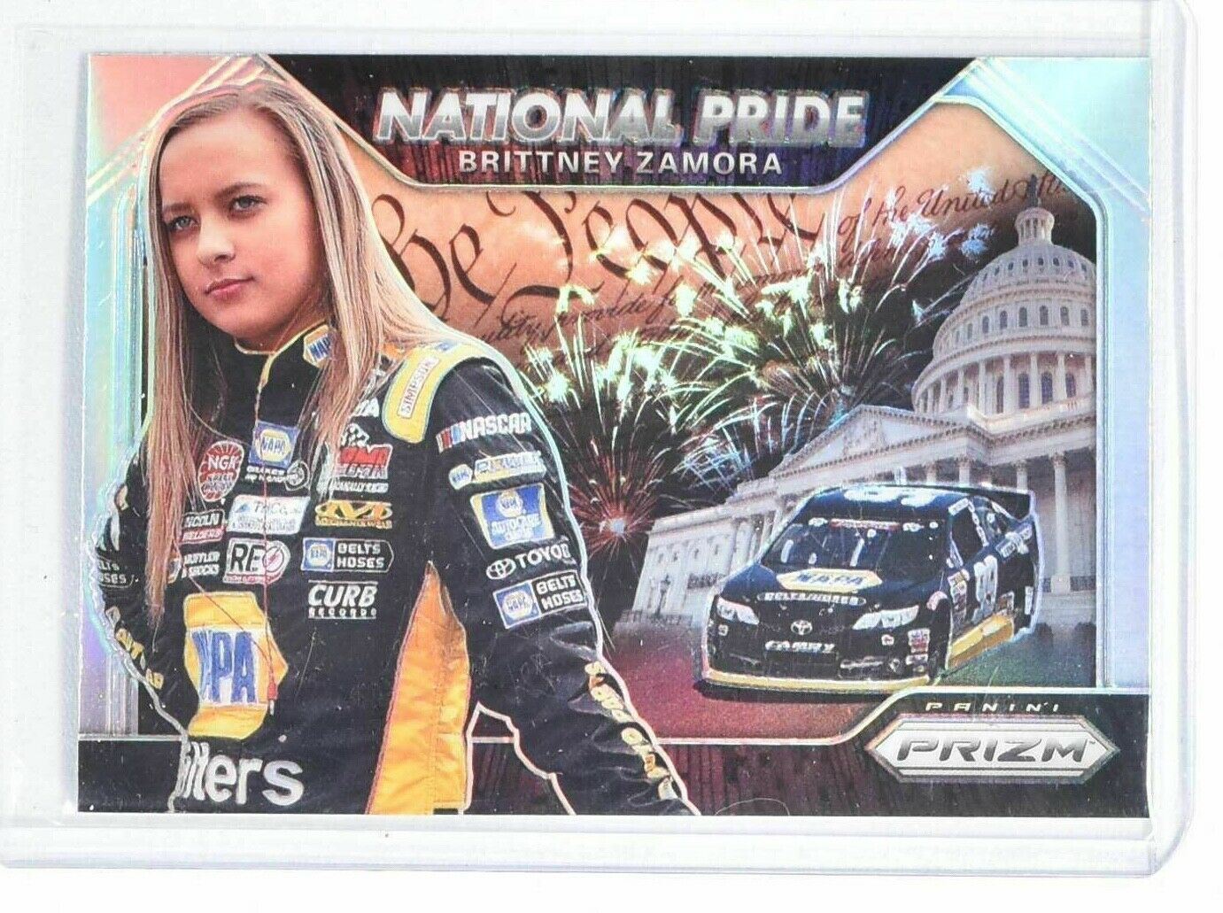 Panini Prizm 2020 Nascar Racing Card Brittney Zamora