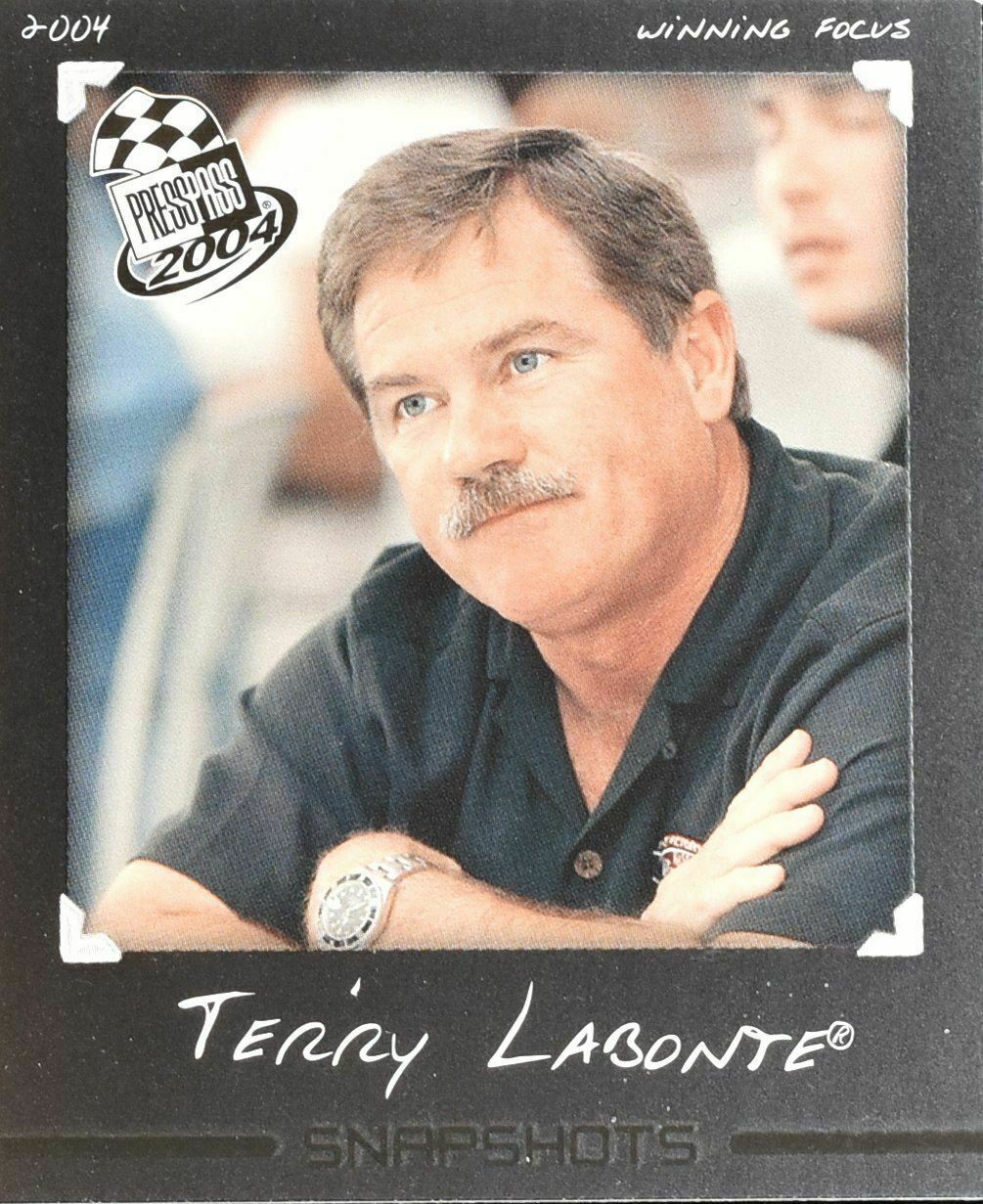 Terry Labonte SS 14 / 36 Press Pass 2004 Snapshots Nascar Racing Card