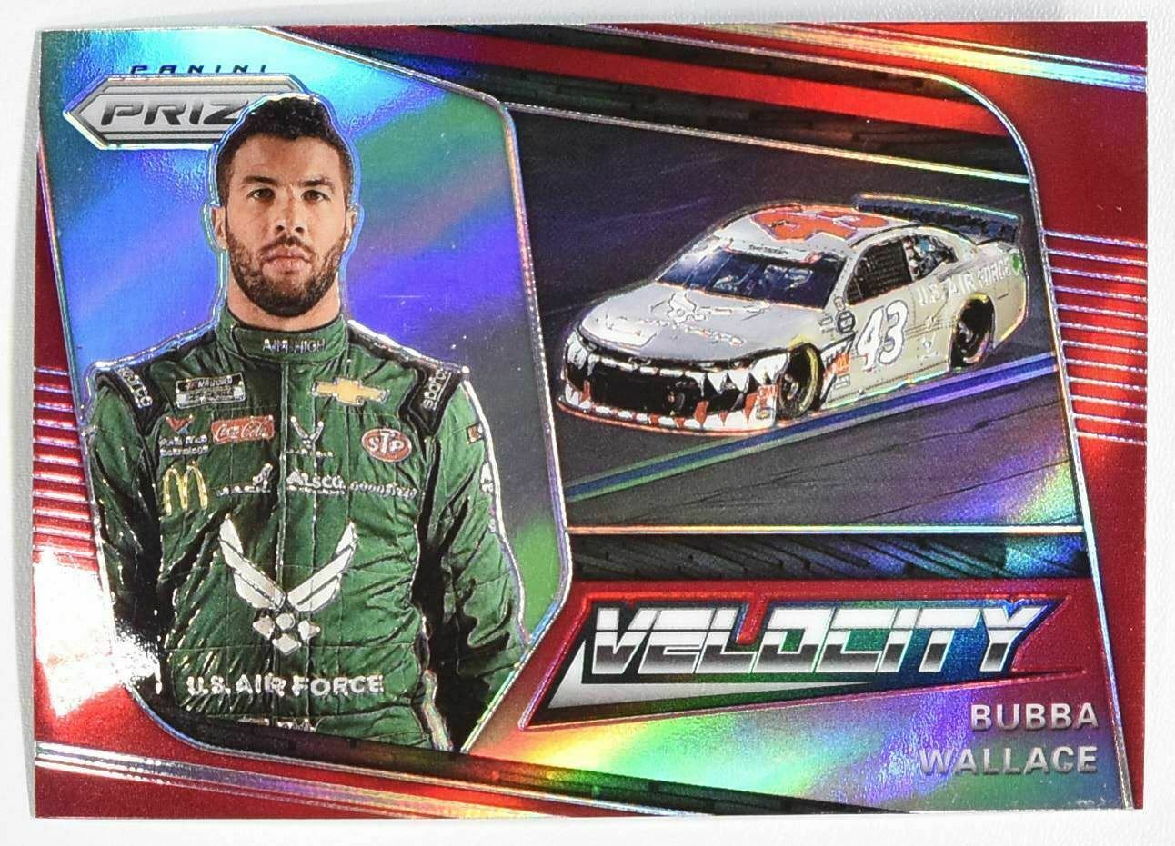 Panini Prizm 2020 Nascar Racing Card Bubba Wallace No. 80