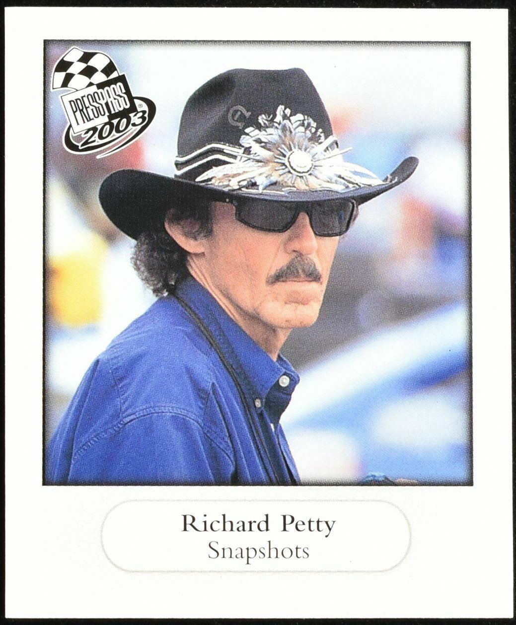 Richard Petty SS 27/36 Press Pass 2003 Snapshots Nascar Racing Card