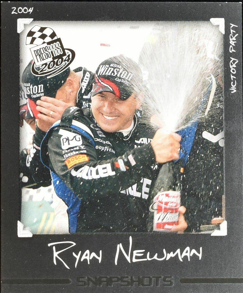 Ryan Newman SS 20 / 36 Press Pass 2004 Snapshots Nascar Racing Card