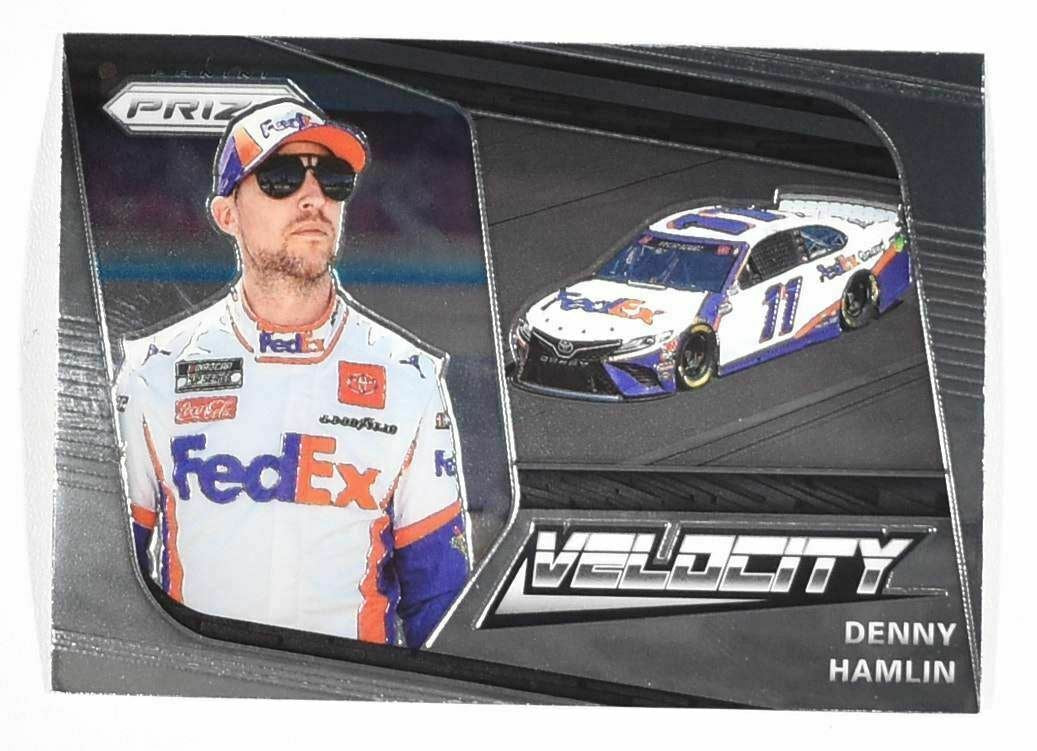 Panini Prizm 2020 Nascar Racing Card Denny Hamlin No.72