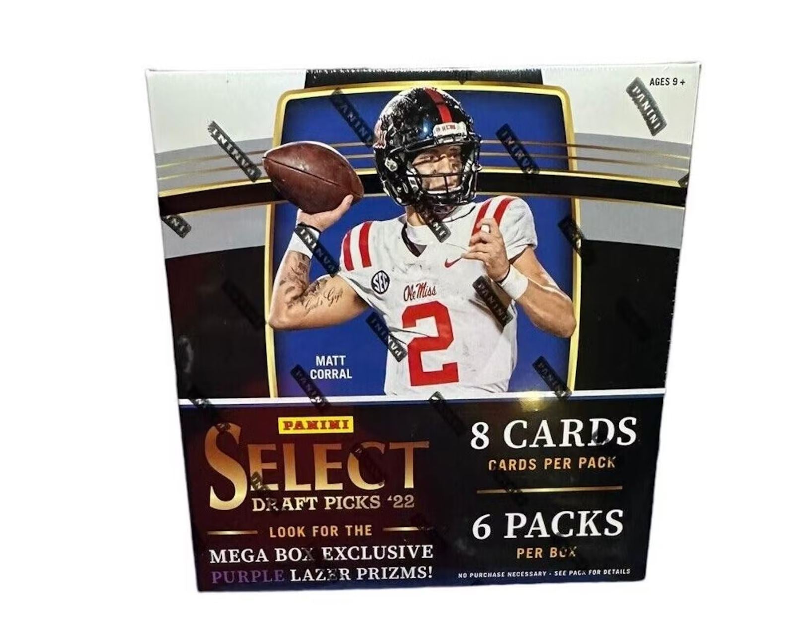 2022 Panini Select Football Draft Picks Mega Box- Sealed Brand New!!