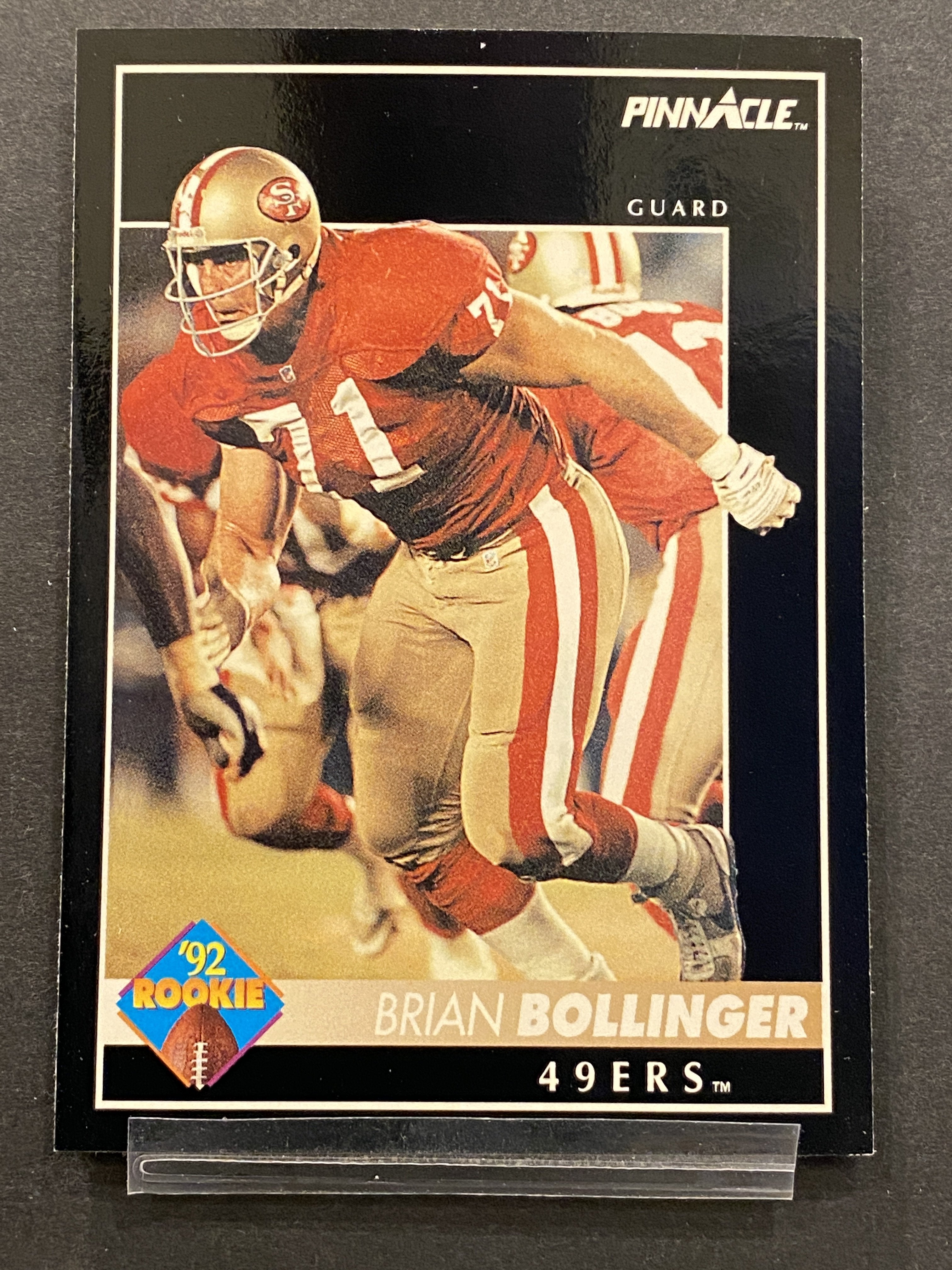 Brian Bollinger Pinnacle Football Card