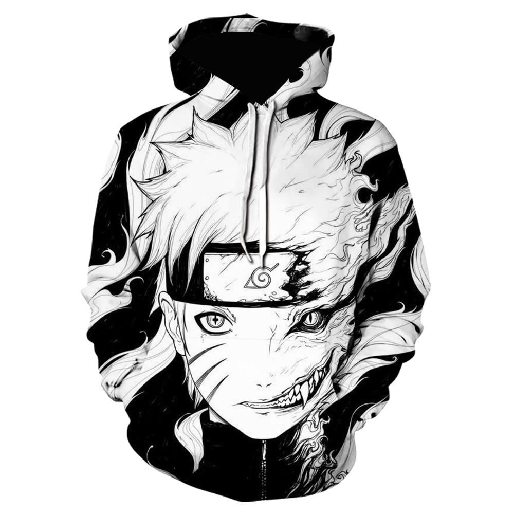 Uzumaki Naruto Hoodie Pull Over