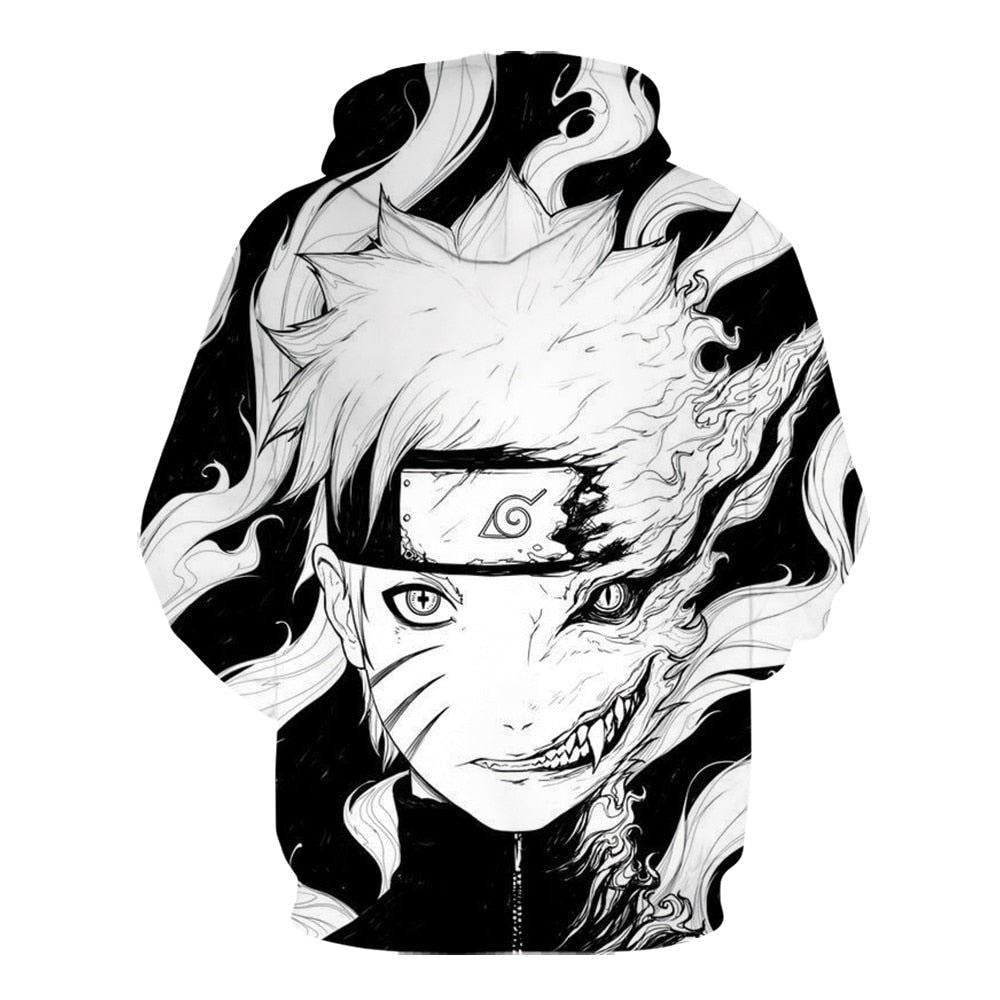 Uzumaki Naruto Hoodie Pull Over