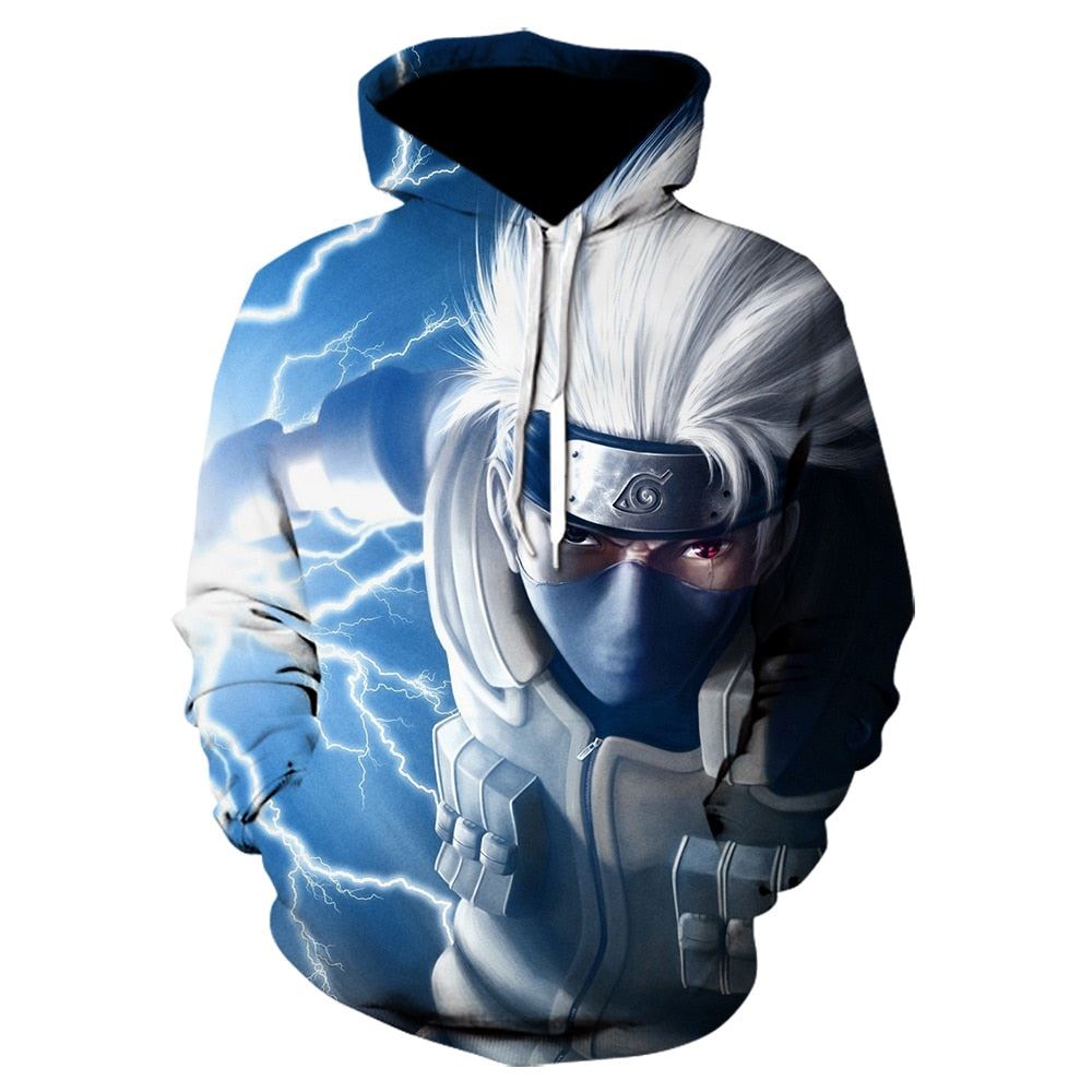 Uzumaki Naruto Hoodie Pull Over