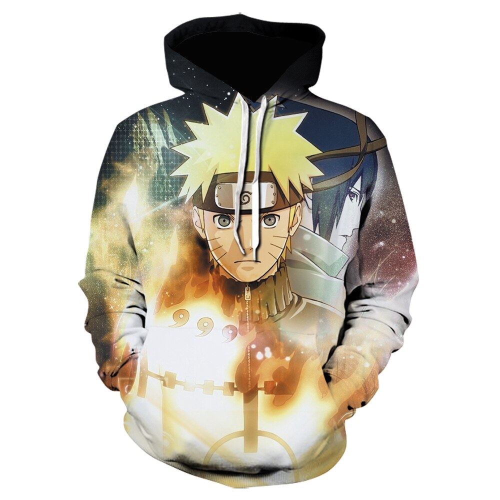 Uzumaki Naruto Hoodie Pull Over