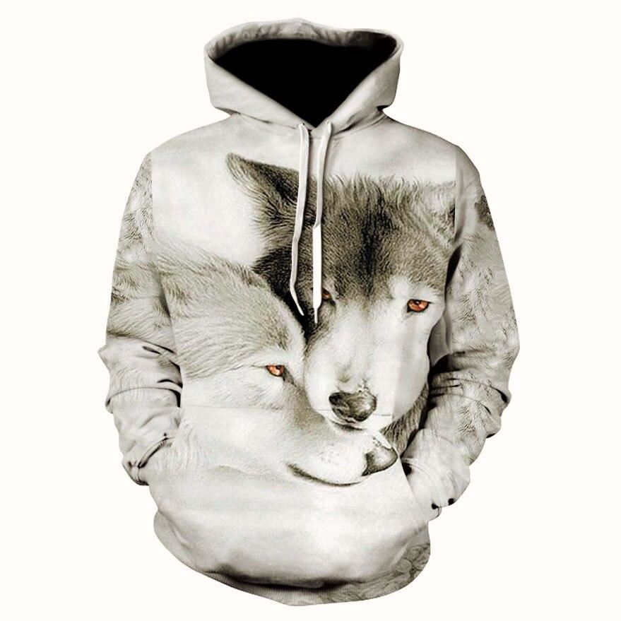 Wolf Hoodie Sweatshirt