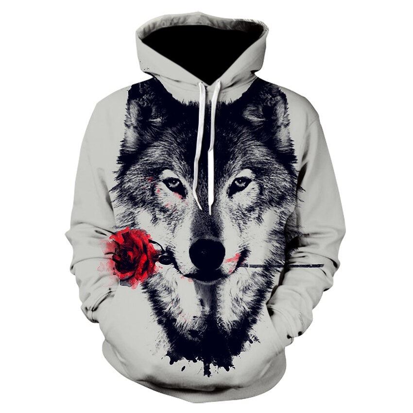 Wolf Hoodie Sweatshirt