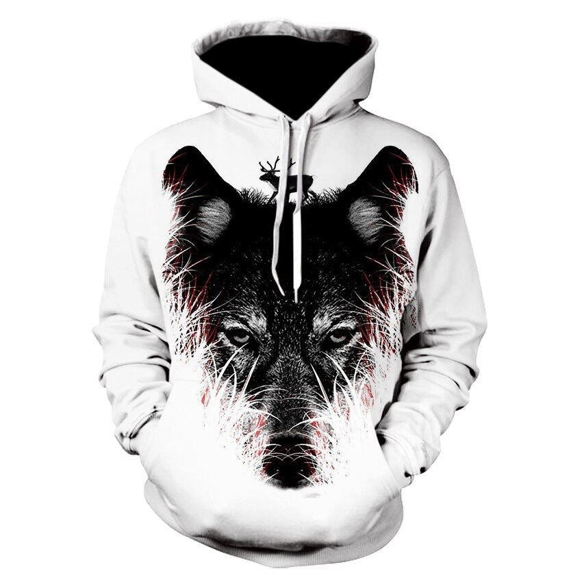 Wolf Hoodie Sweatshirt