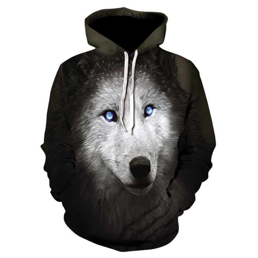 Wolf Hoodie Sweatshirt