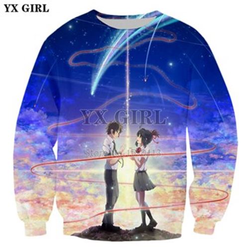 Anime  Sweatshirt Pull Over Multiple sizes