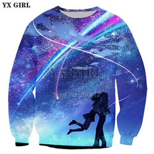 Anime  Sweatshirt Pull Over Multiple sizes