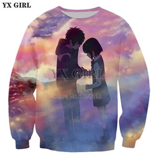 Anime  Sweatshirt Pull Over Multiple sizes