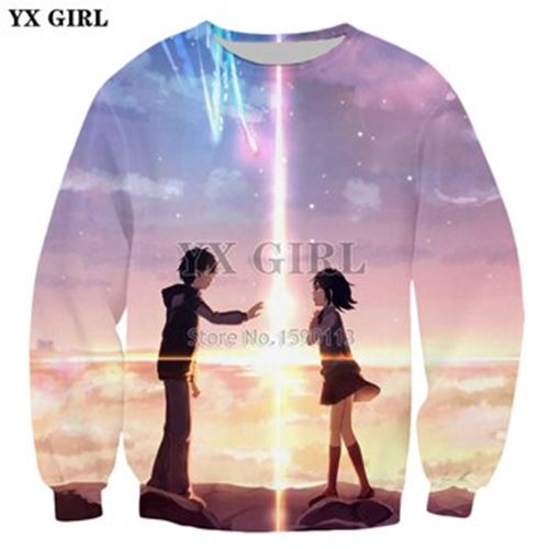 Anime  Sweatshirt Pull Over Multiple sizes