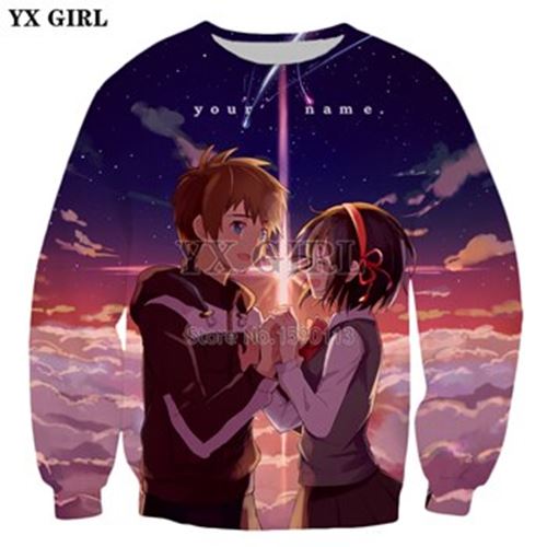 Anime  Sweatshirt Pull Over Multiple sizes