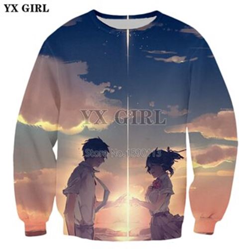 Anime  Sweatshirt Pull Over Multiple sizes