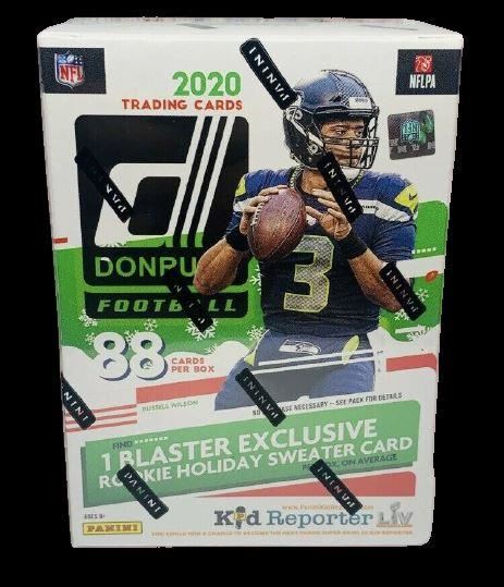 Panini Donrus 2020 Football cards Car Holiday Blaster Box 88 cards