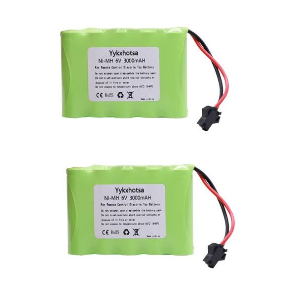 RC Cars Robots Tanks Gun Boats 6v NiMH Bat 6V 3000mAh AA Battery and Charger