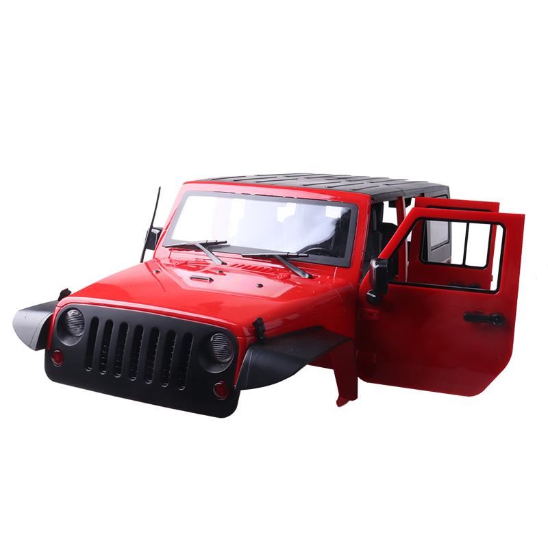 Wheelbase JEEP Wrangler Hard Plastic Body Shell KIT For 1/10 RC Crawl