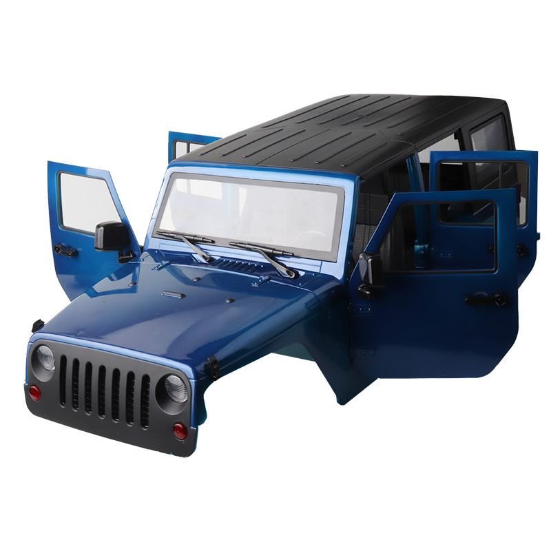 Wheelbase JEEP Wrangler Hard Plastic Body Shell KIT For 1/10 RC Crawl