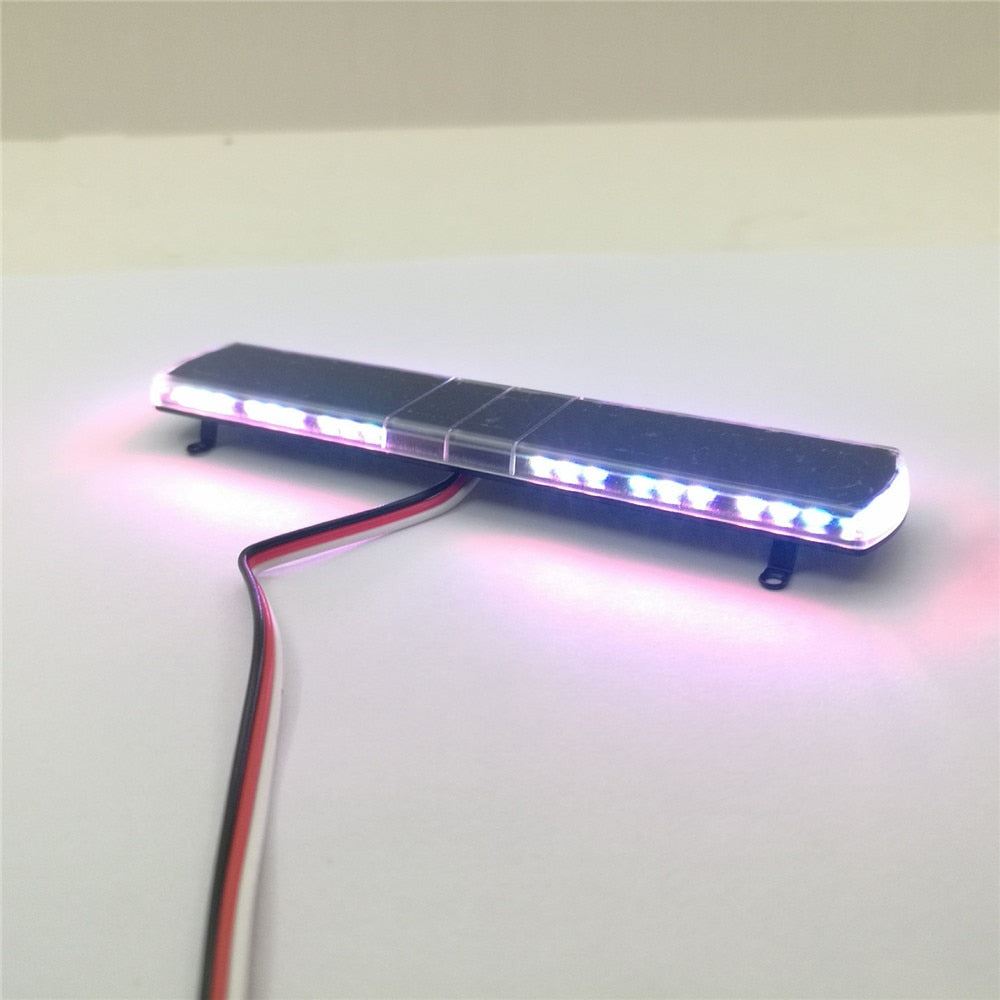 Colorful LED Spotlight Engineering Projector Light for 1/14 Tamiya Scan 15 Modes