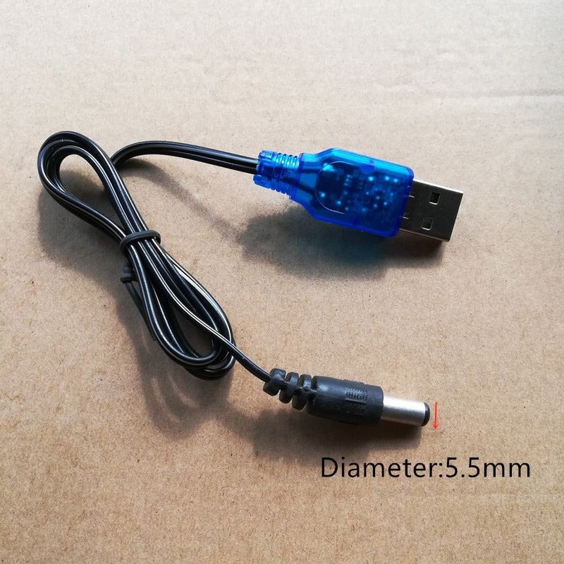 More Options 3.7V Battery USB Charger Cable For X5 S107G MJX RC CX-10 JXD Quadco