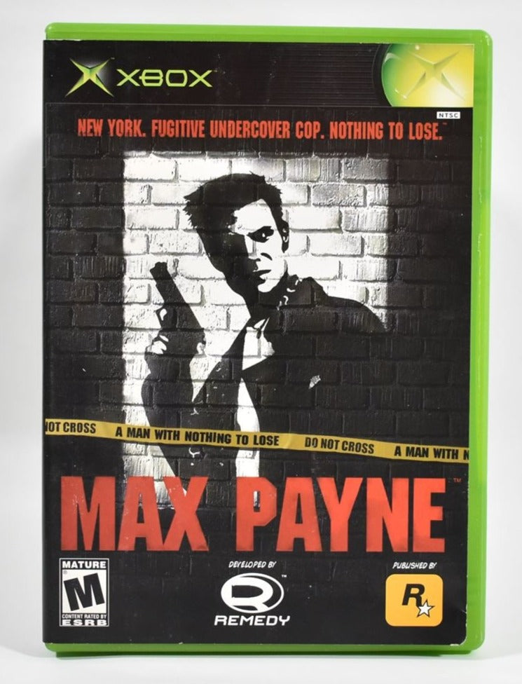 Xbox Max Payne Rockstar Game Used Clean Disc 2001