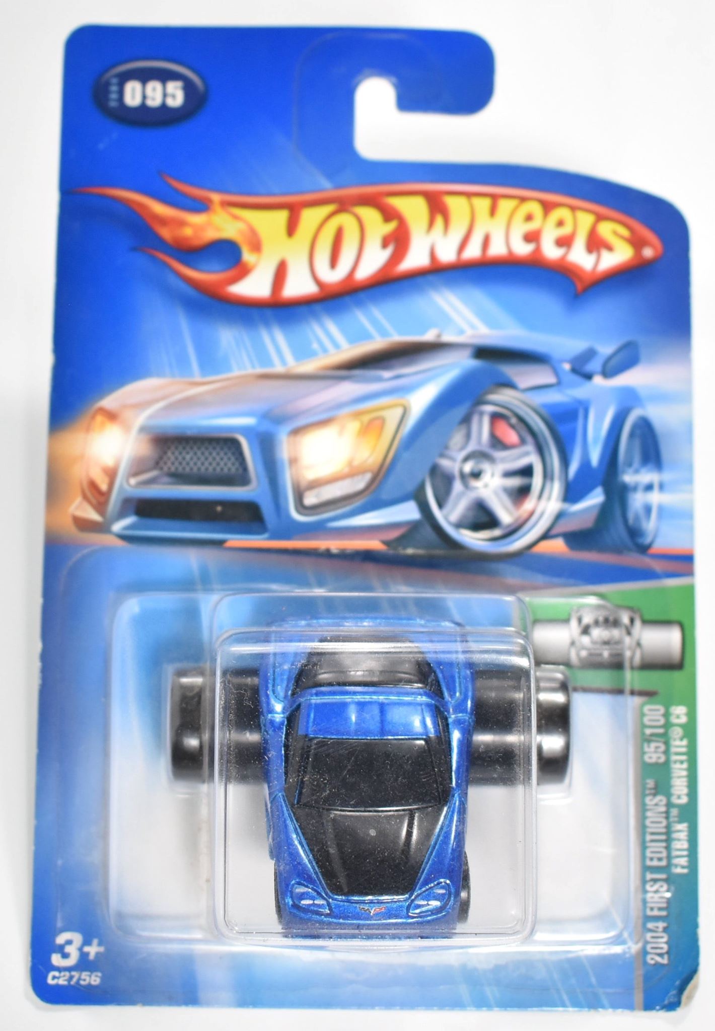 Corvette C8 Fatbax 95 Hot Wheels die cast car